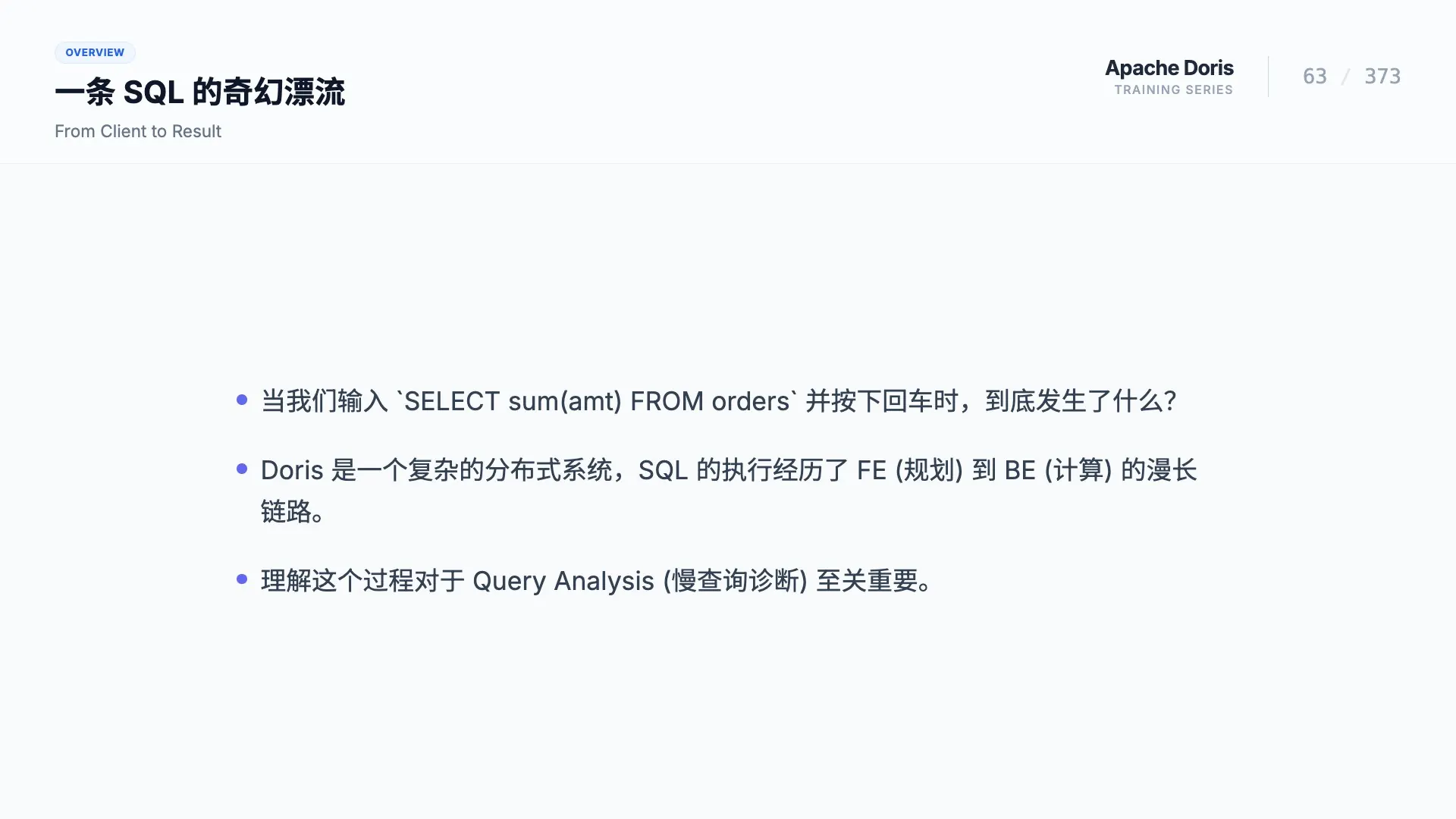 一条 SQL 的生命周期 第 1 页