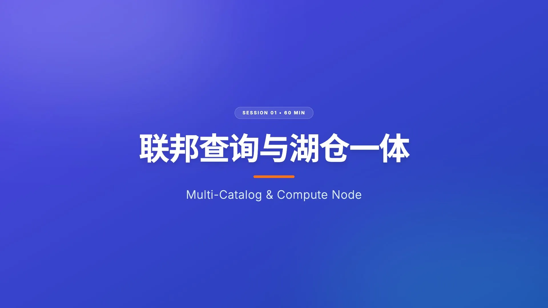 湖仓一体 第 1 页